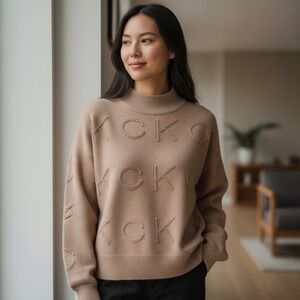 Calvin Klein Sweater‎ Women's Size Extra Large XL Turtleneck Pullover